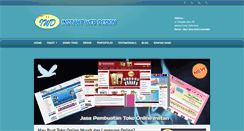 Desktop Screenshot of jasawebinstan.com